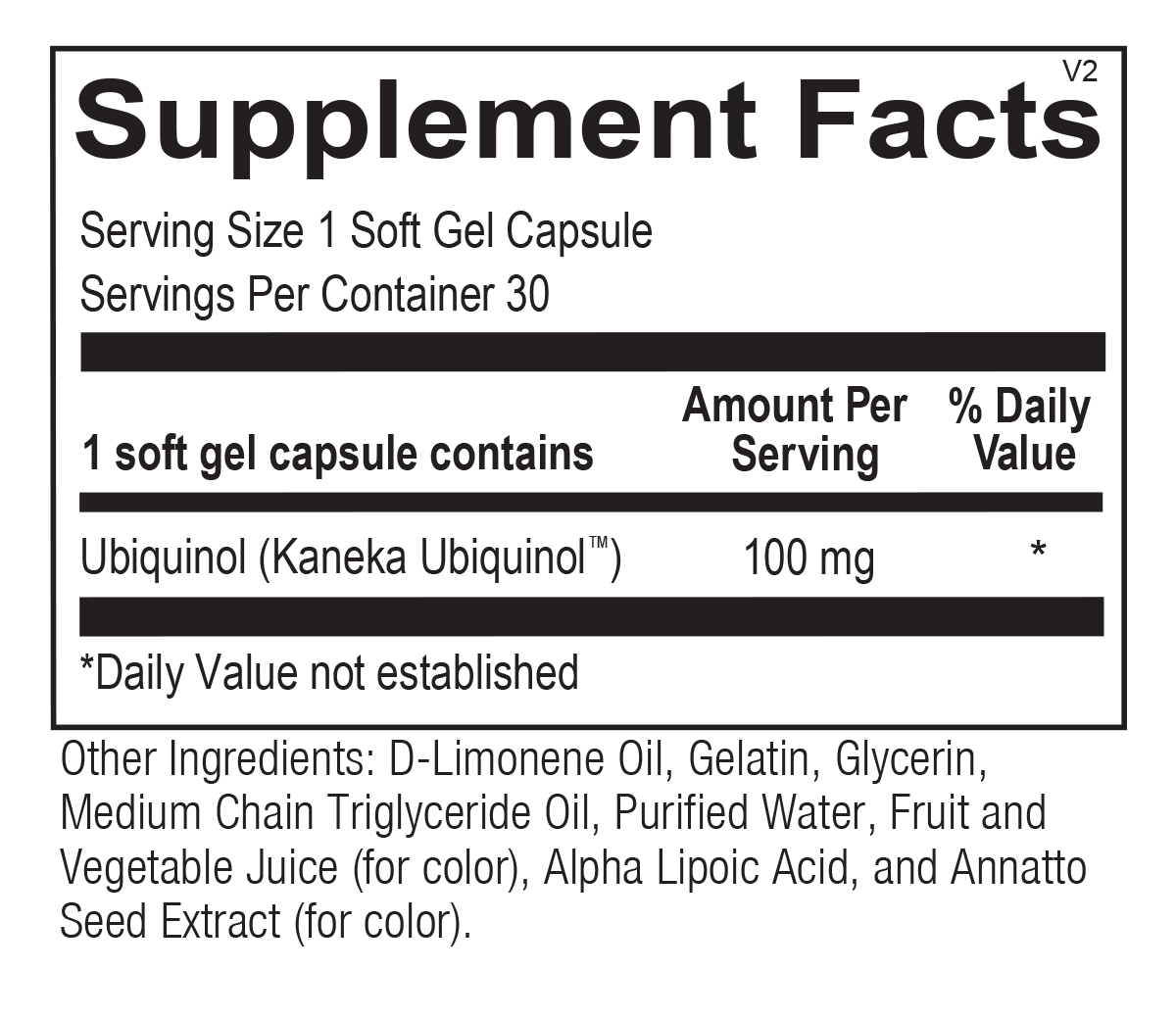 Supplement Facts