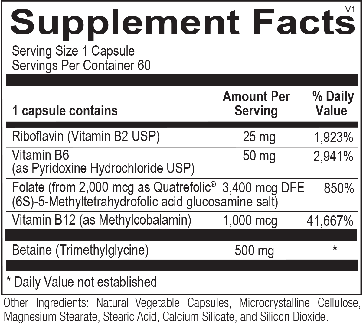 Supplement Facts