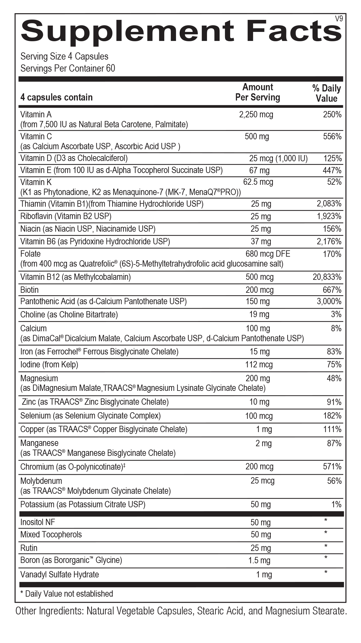 Supplement Facts