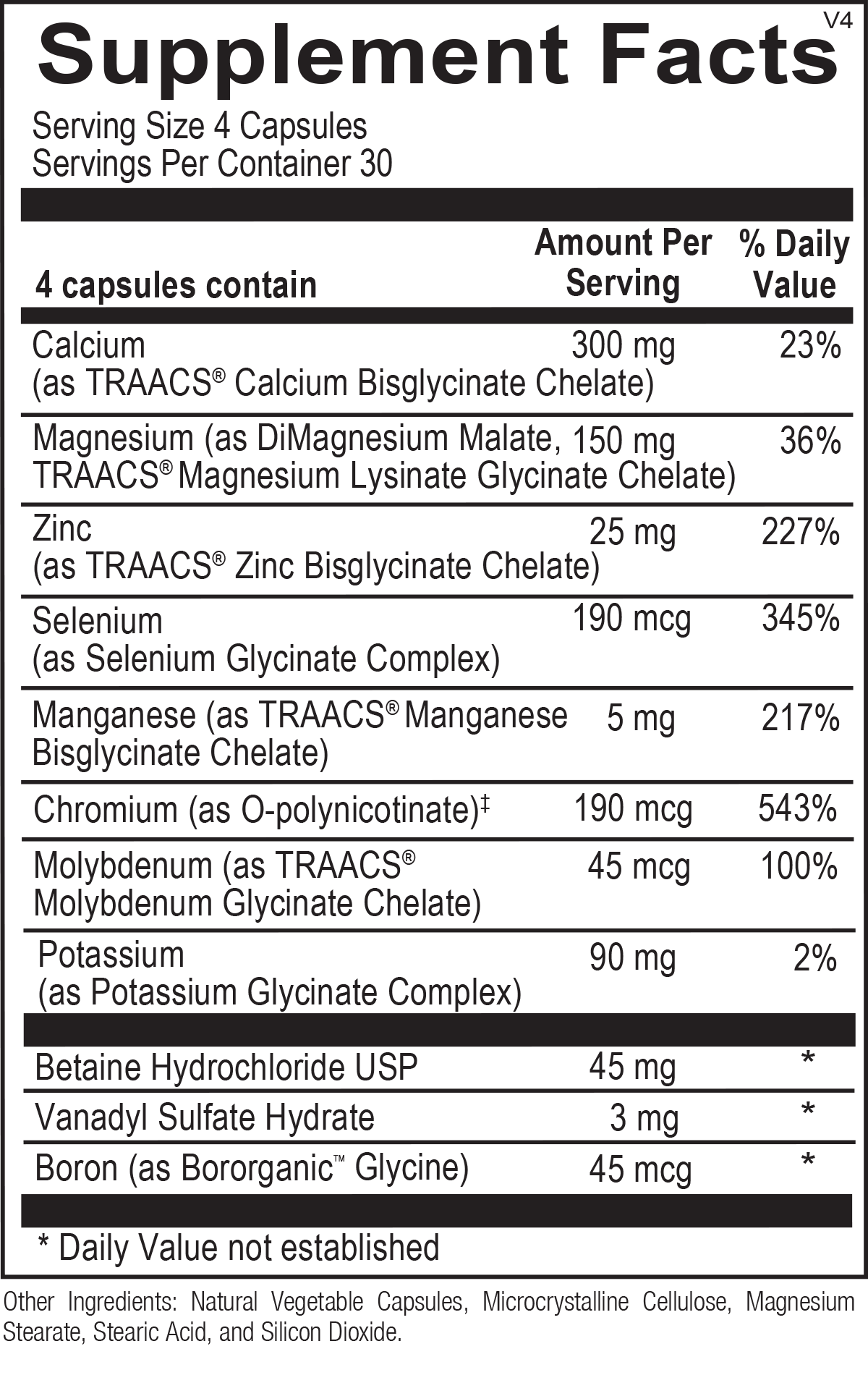 Supplement Facts