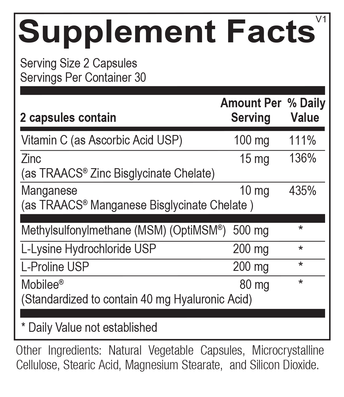 Supplement Facts