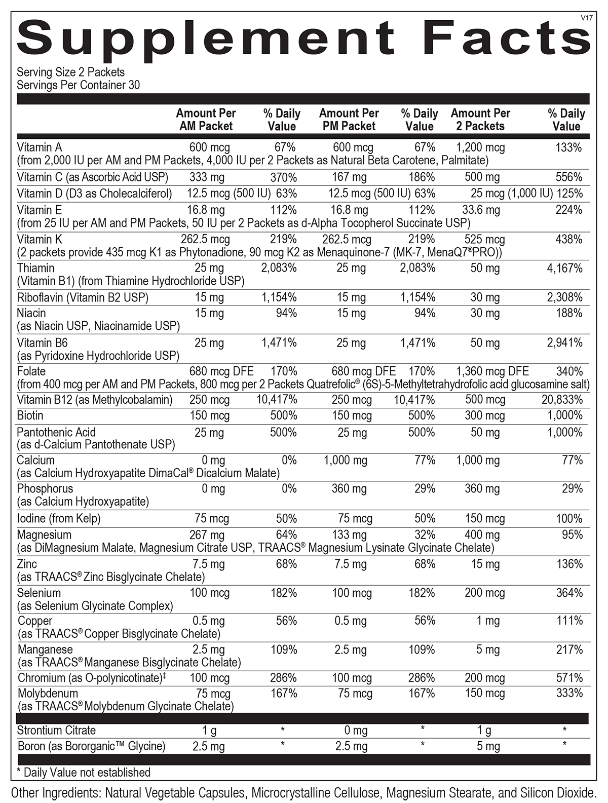 Supplement Facts