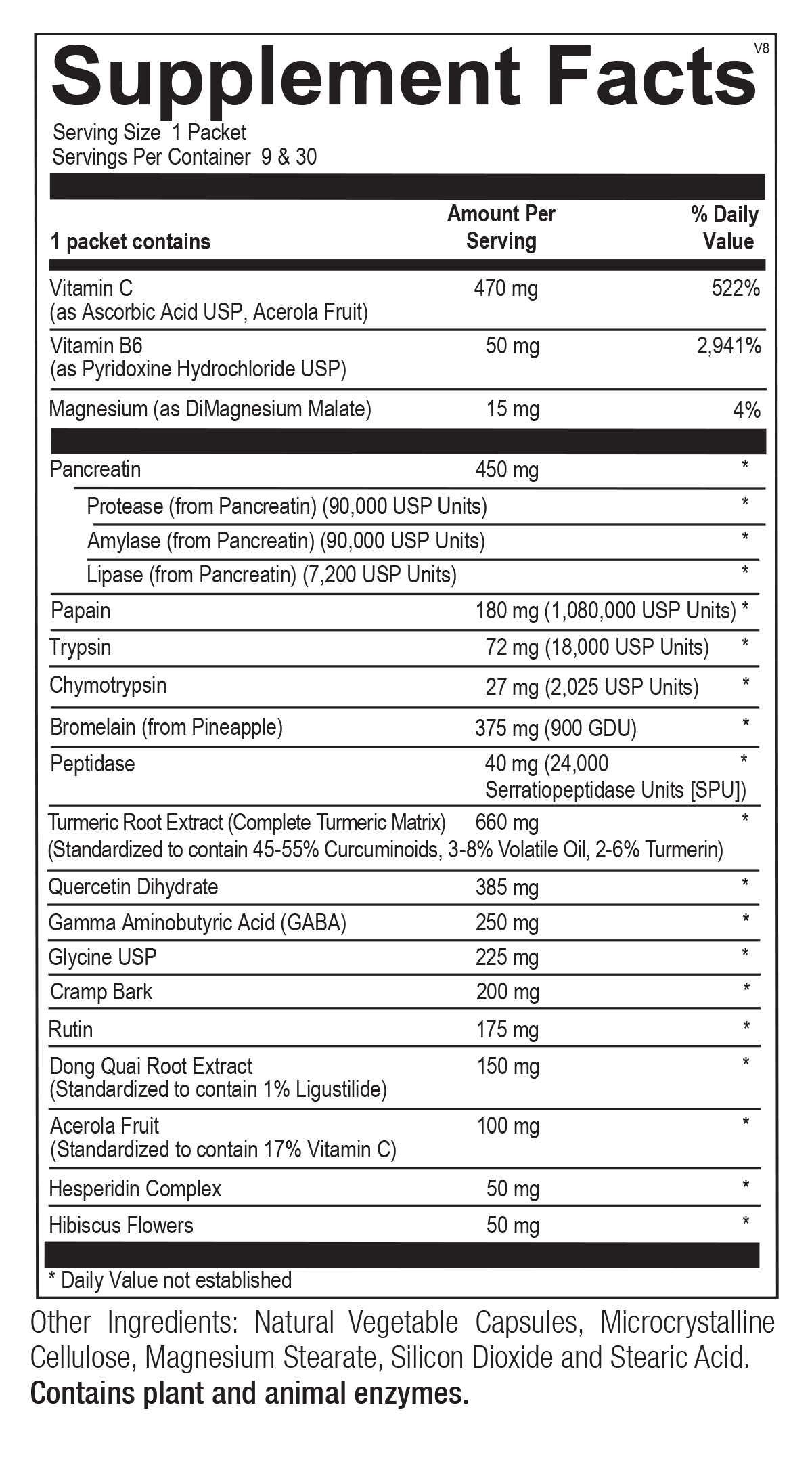 Supplement Facts