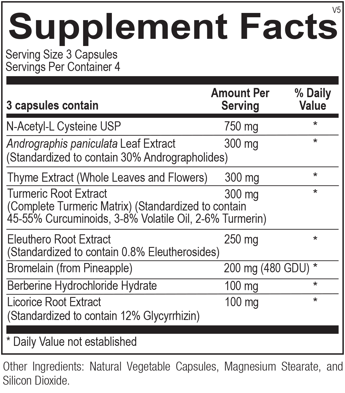 Supplement Facts