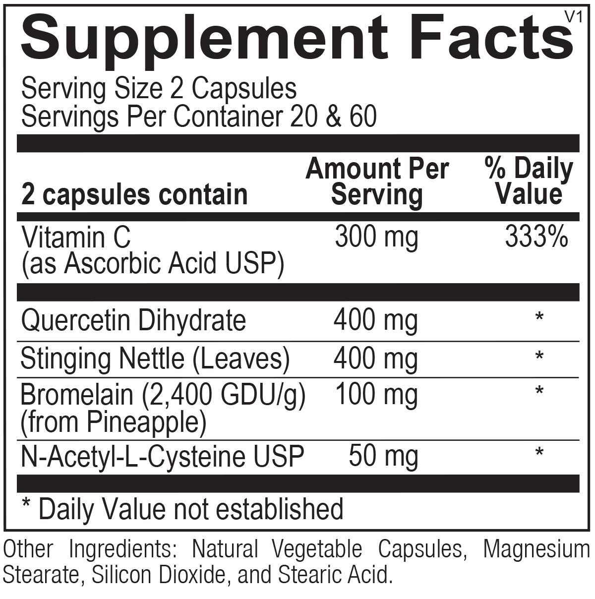 Supplement Facts