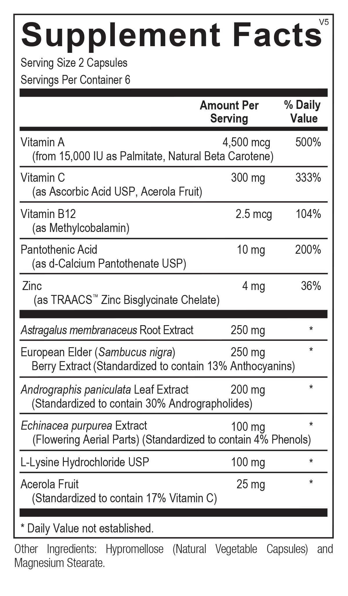 Supplement Facts