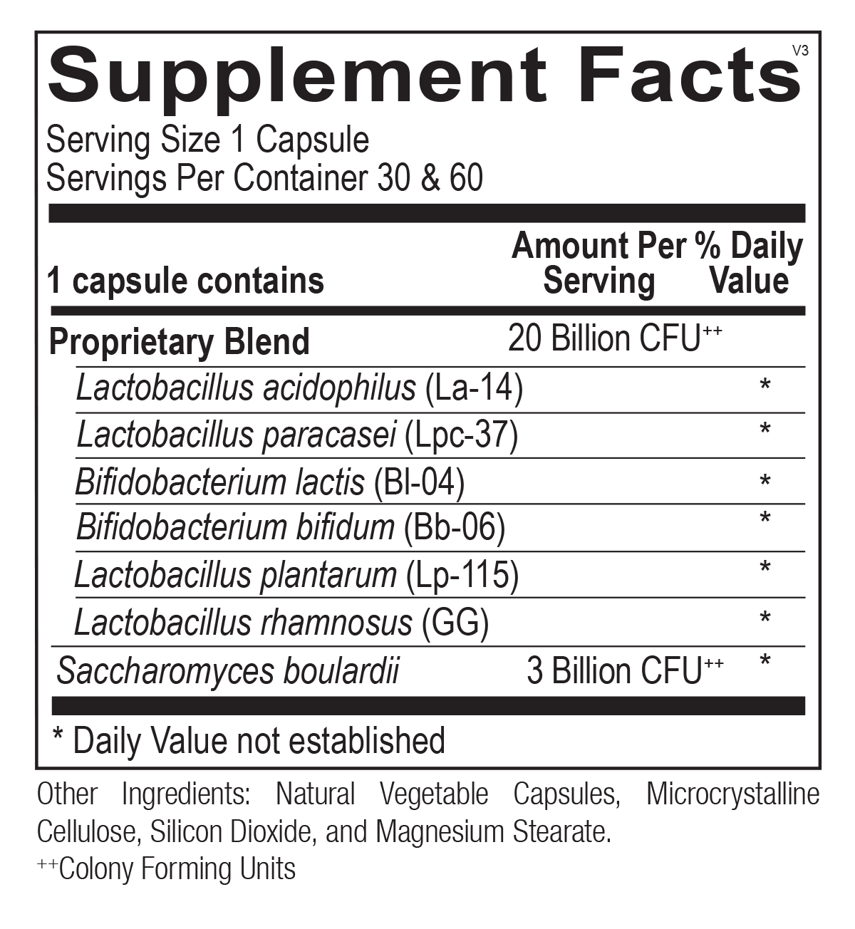 Supplement Facts