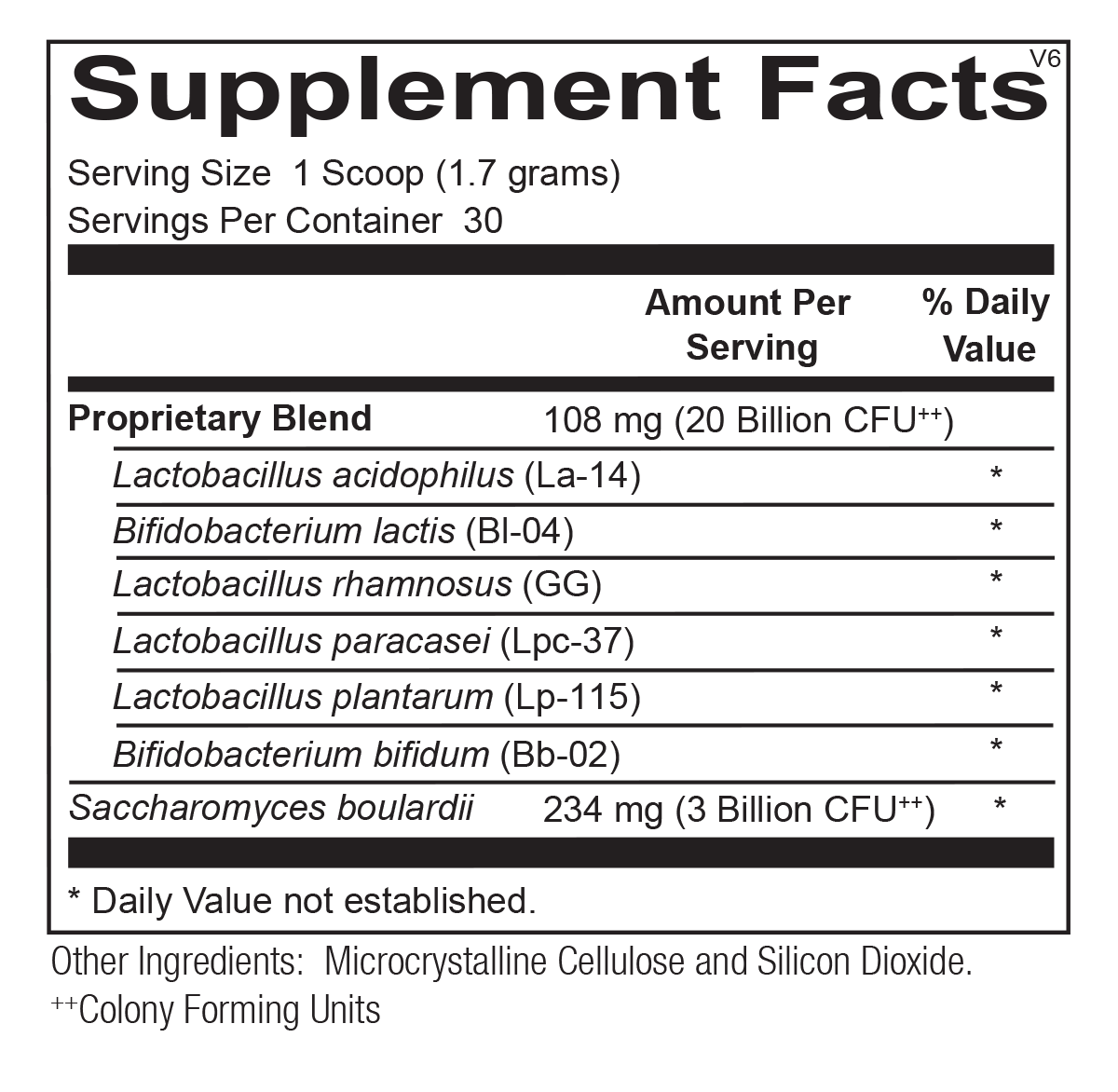 Supplement Facts