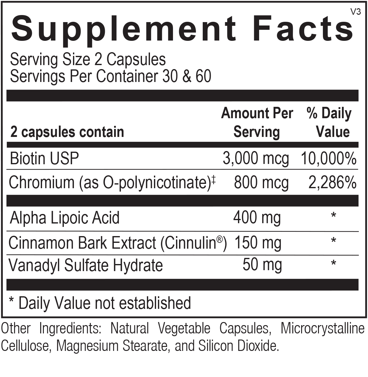 Supplement Facts