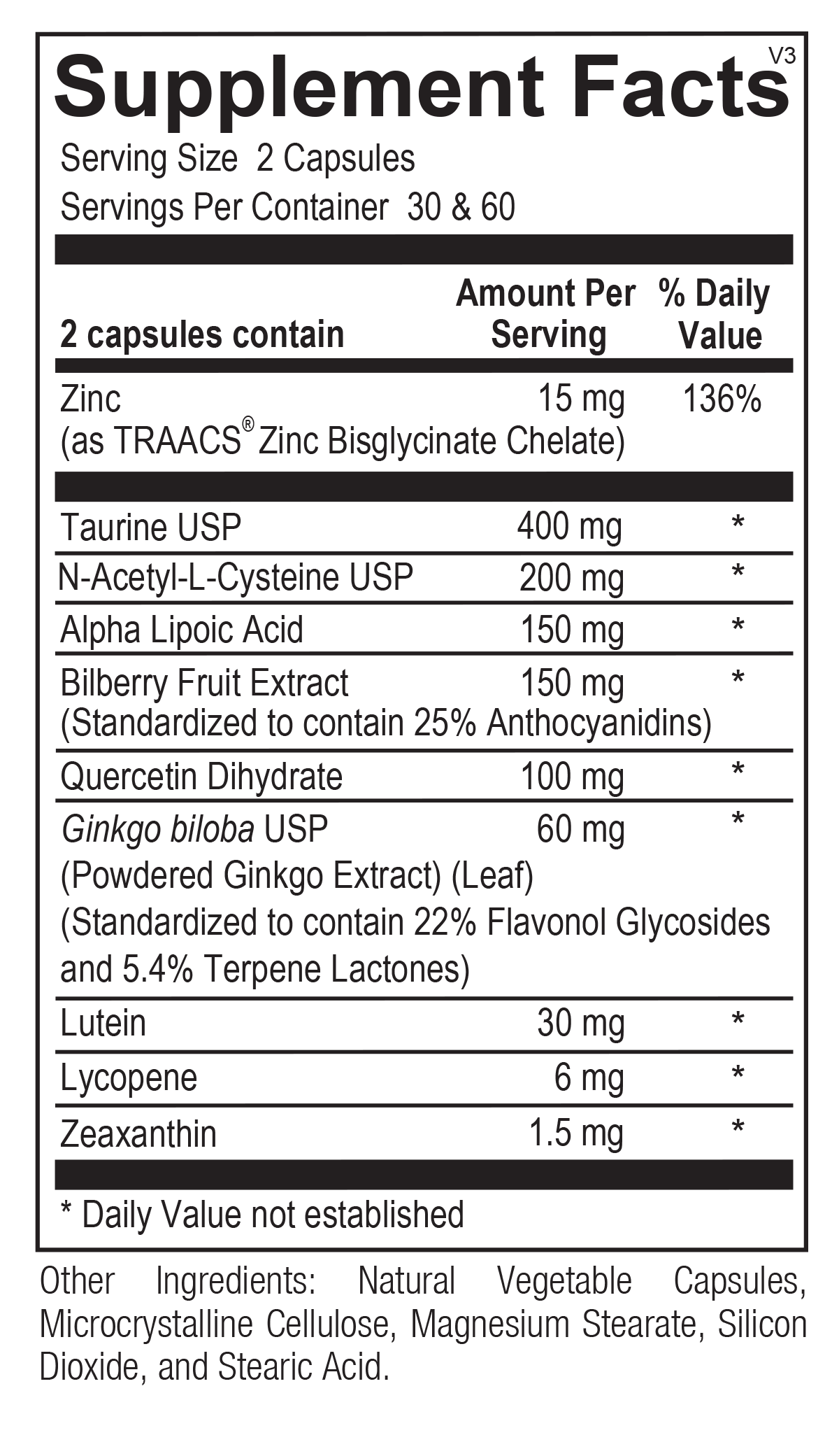 Supplement Facts