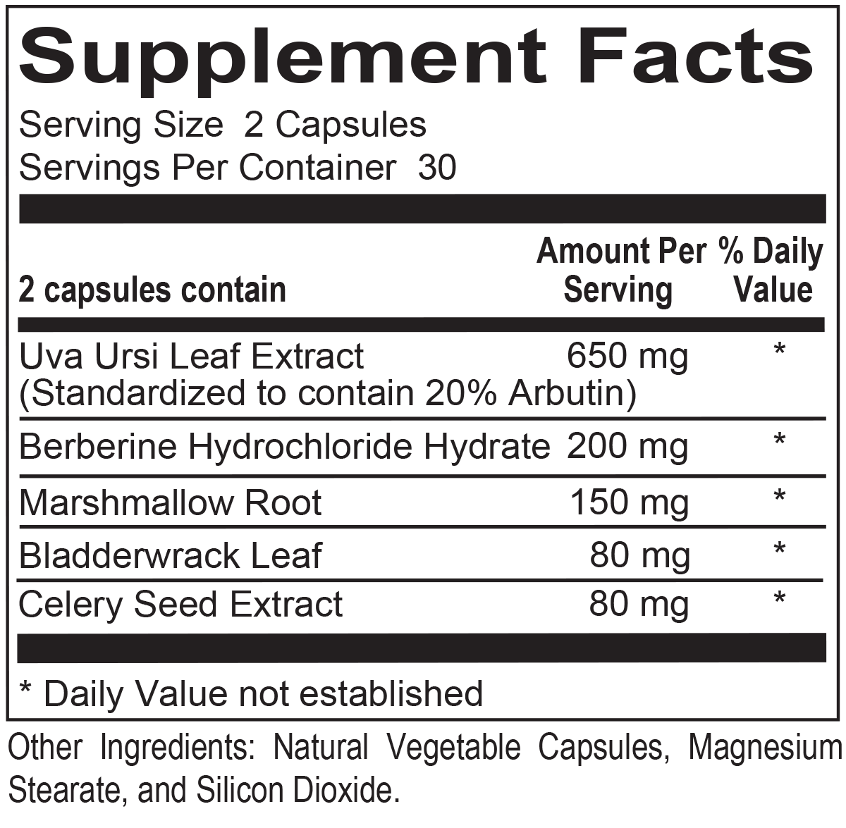 Supplement Facts