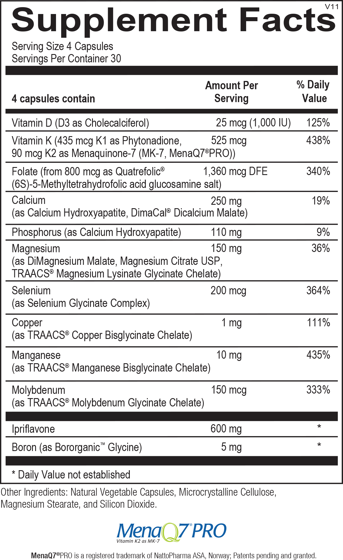 Supplement Facts