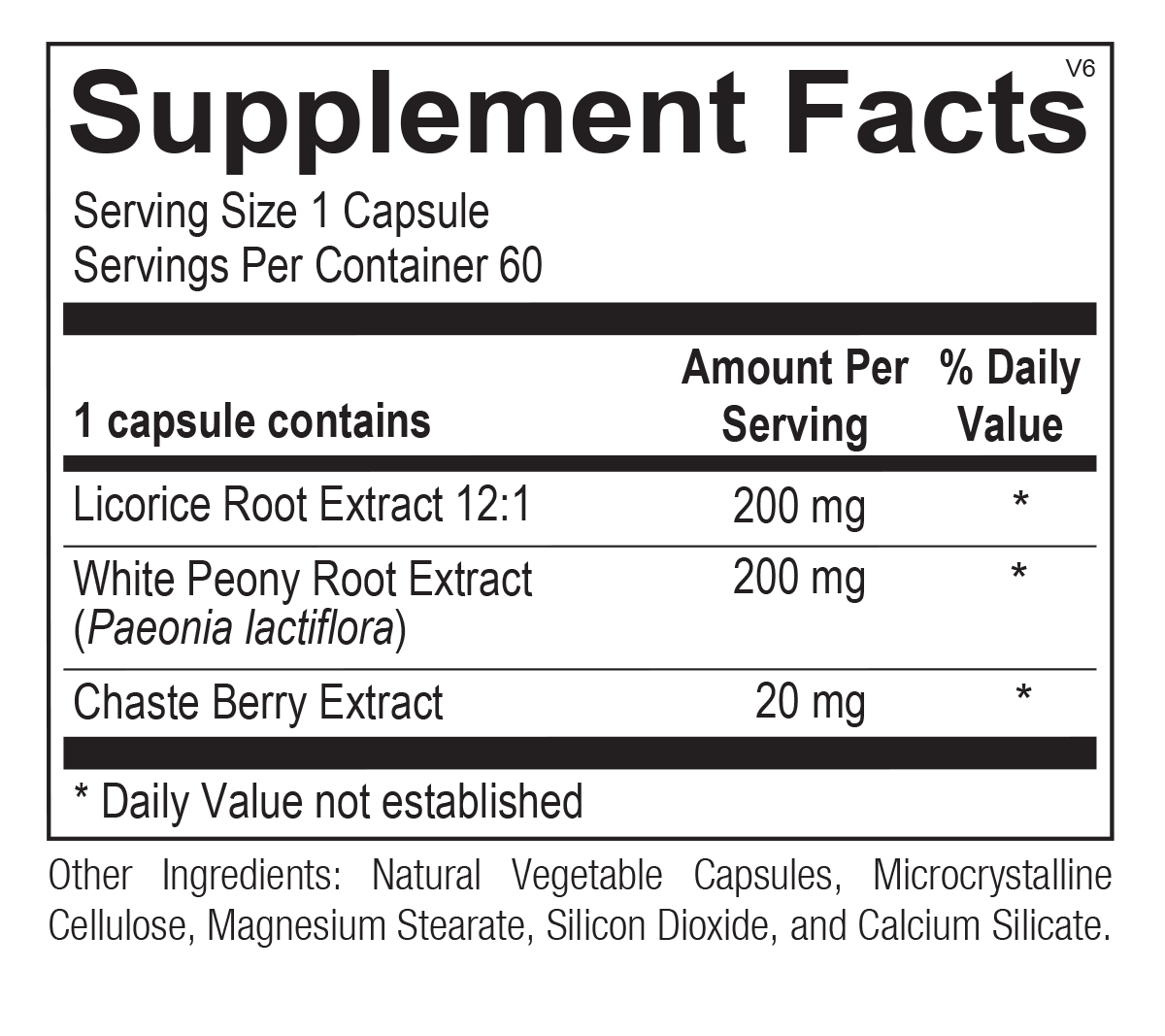 Supplement Facts