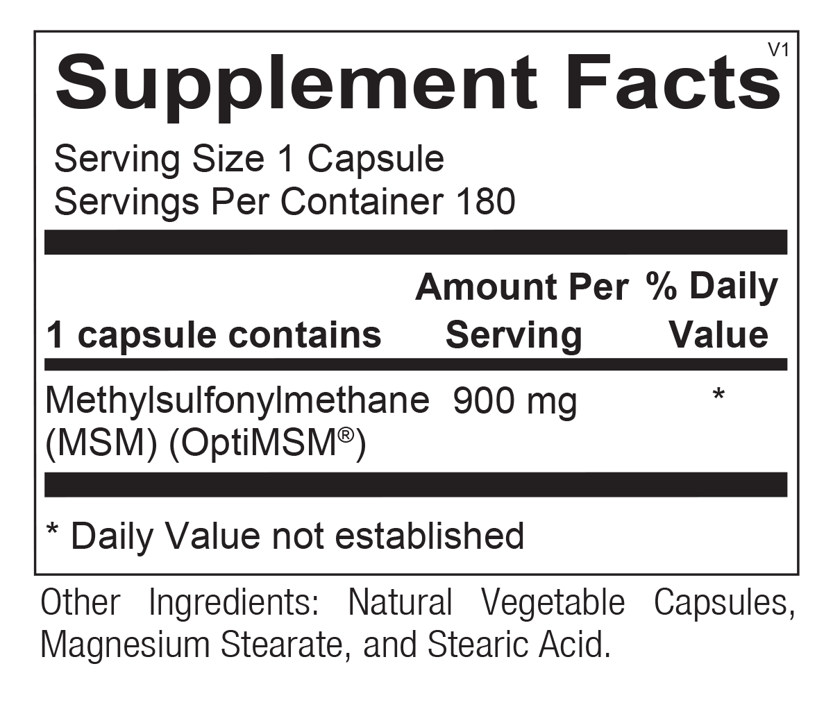 Supplement Facts