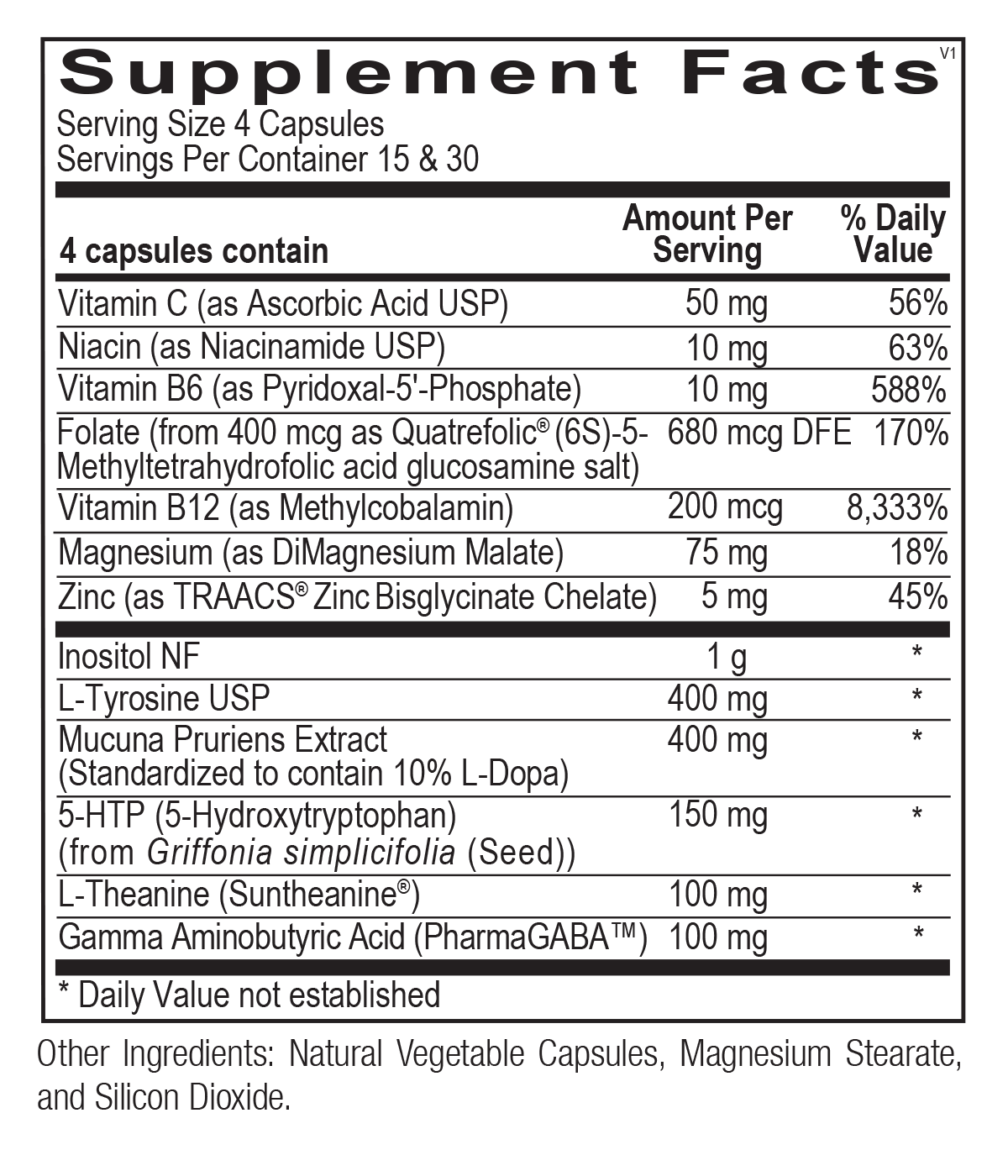 Supplement Facts