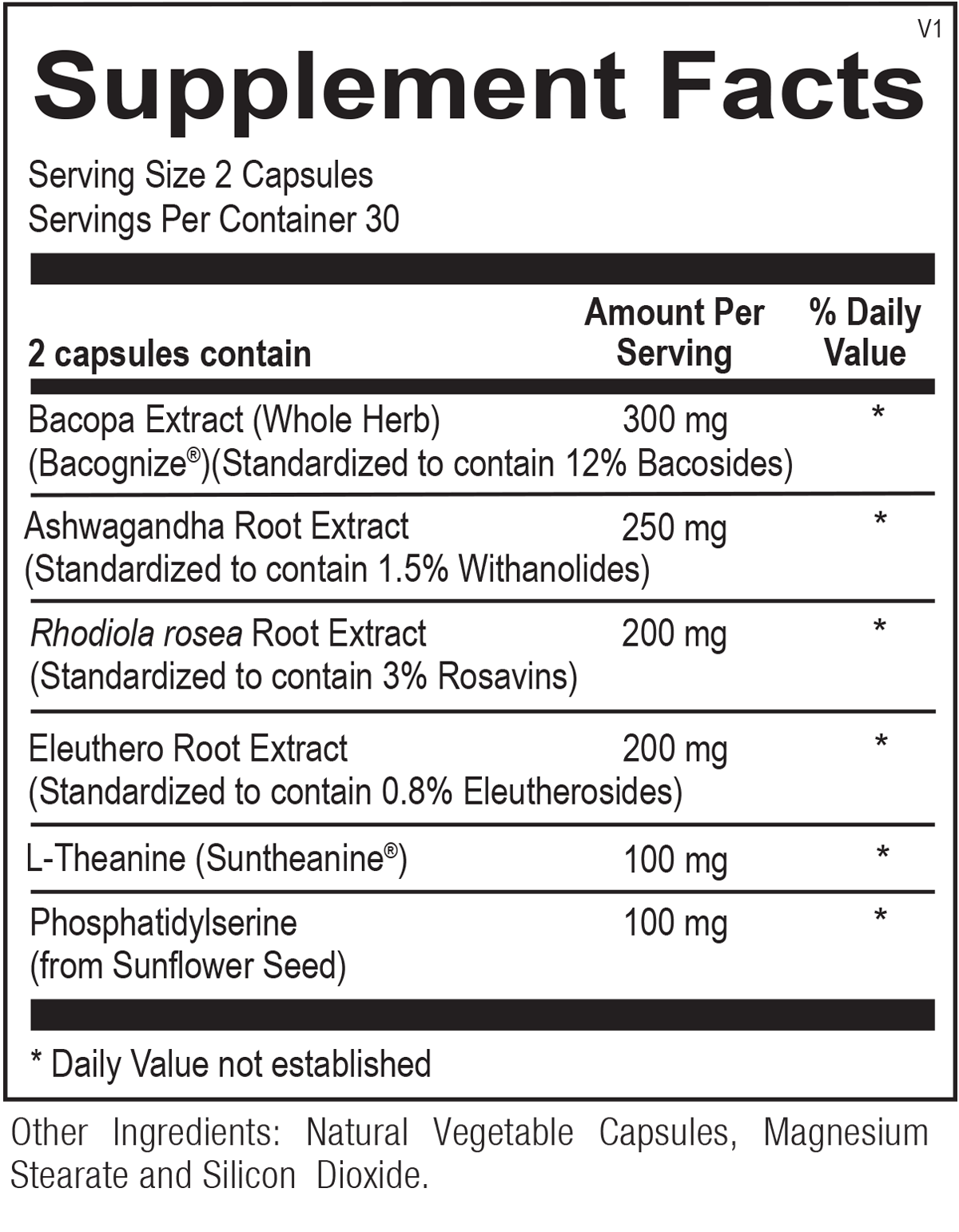 Supplement Facts