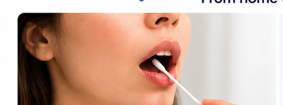 Step 1 — Collect cheek swab at home