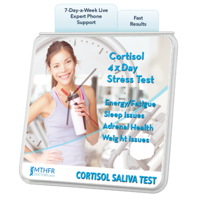 Cortisol saliva home test kit
