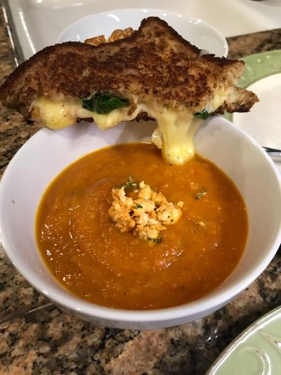 Homemade Roasted Tomato Soup