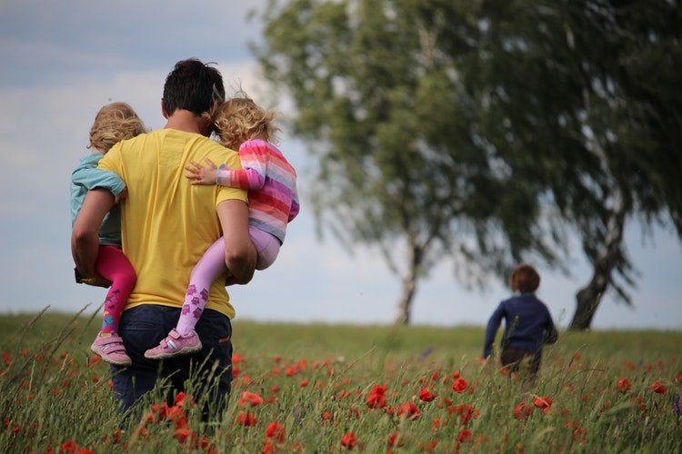 Man with Children