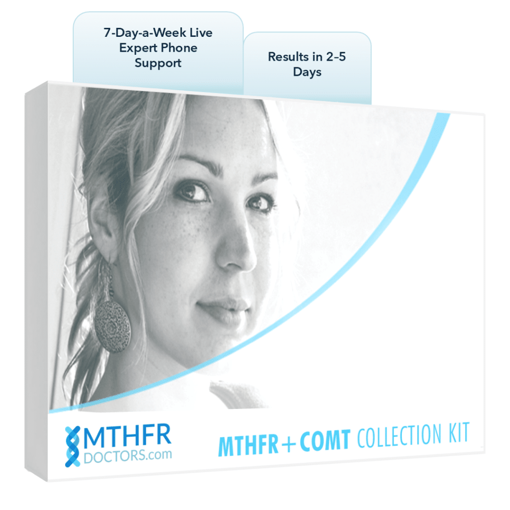 MTHFR + COMT genes home test kit