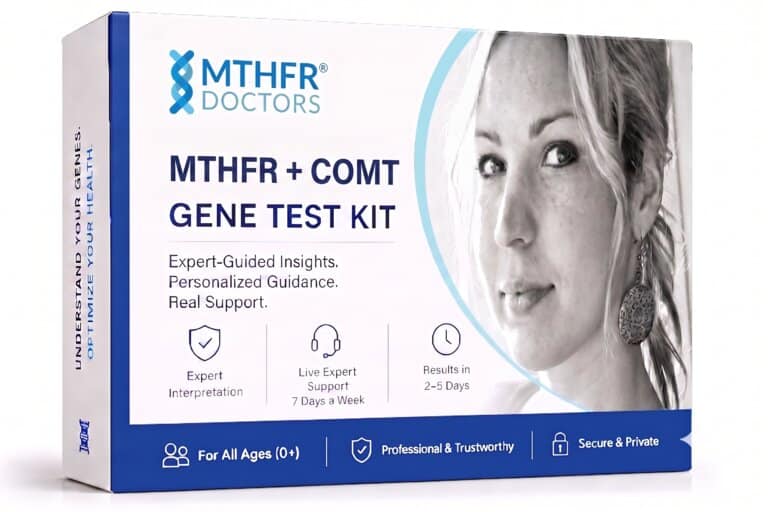 Teste Genético MTHFR + Teste Genético COMT