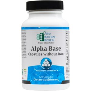 Alpha Base Capsules without Iron