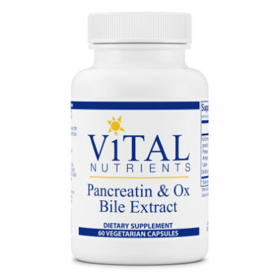 vn pancreatin and ox bile