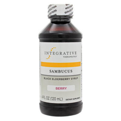 iti sambucus black elderberry syrup