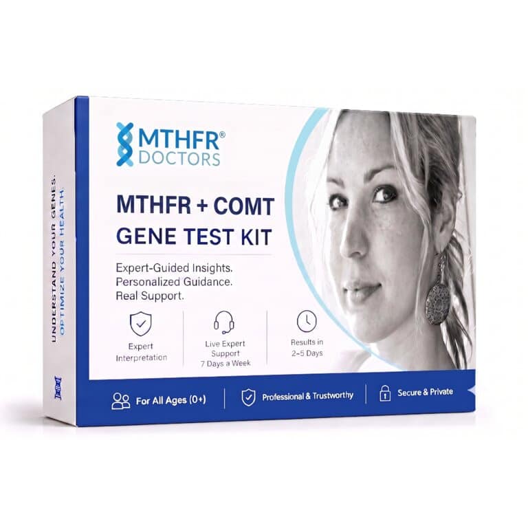 Teste Genético MTHFR + Teste Genético COMT